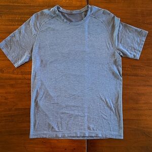 lululemon Athletica Blue Short Sleeve Tee